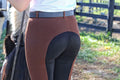 Buckwild Breeches Mocha with Hip Pocket