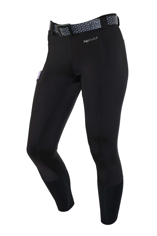 Buckwild Horse Riding Tights with Side Pocket for Technology