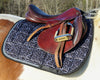 Saddle Pad - Dressage Horse Shoes