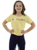 Kid's Mid-Waist Breech | Purple + Painted Ponies